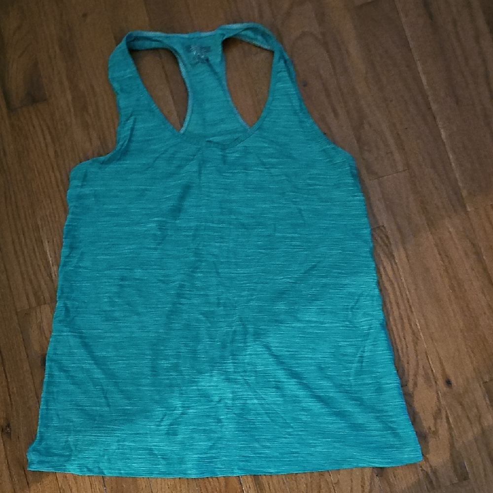Womens Soft Green Tank Top